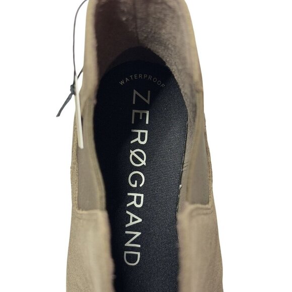 COLE HAAN / ZG City / Waterproof / Suede / Wedge / Ankle Boots / US Size 8 / Oli - Picture 7 of 10